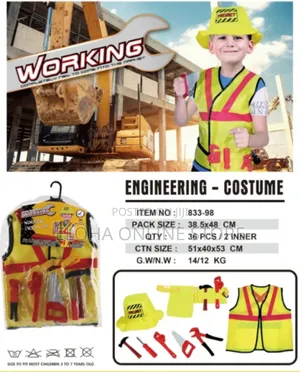 Kids Engineering Costume