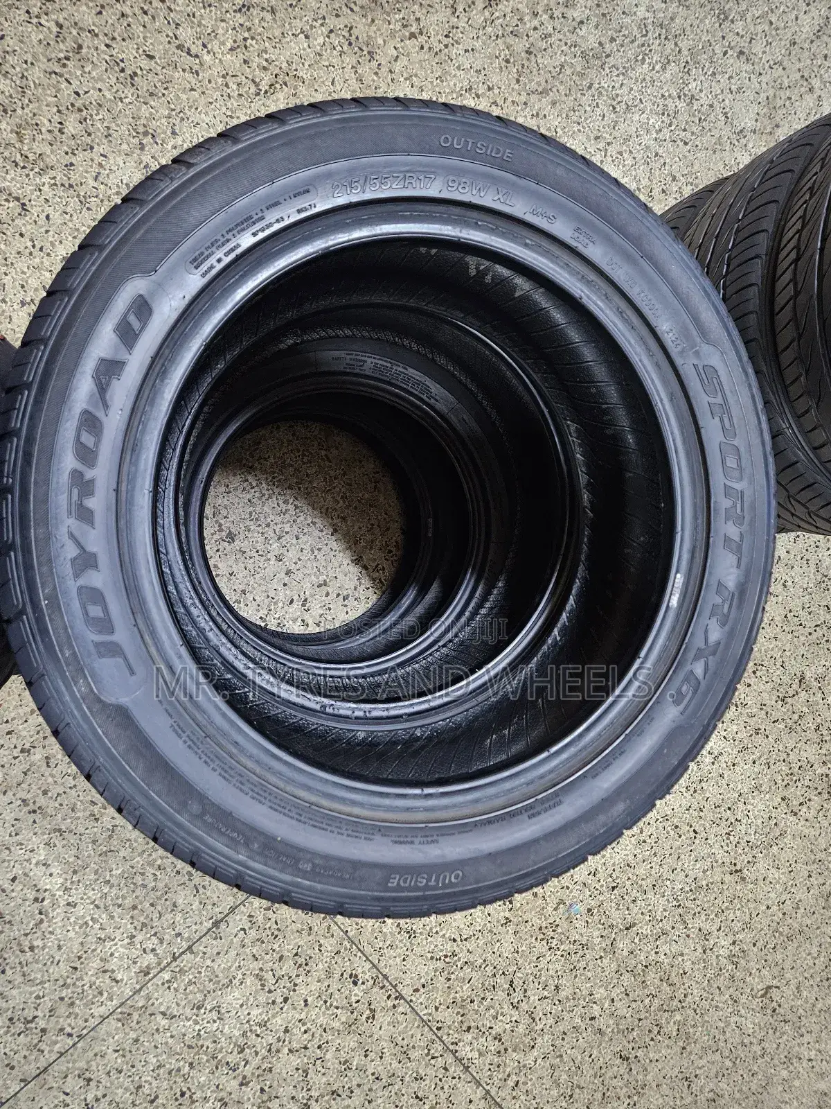 215 55 R17 Used Joyroad but No Different With New Clear.