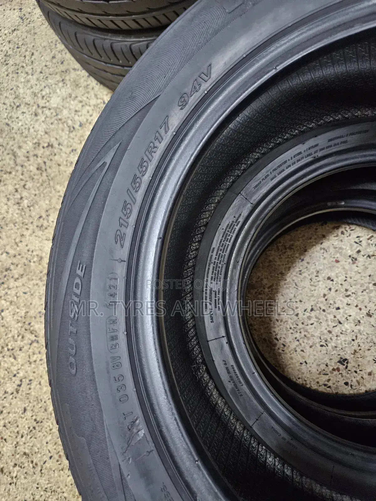 215 55 R17 Nexen Type One Piece Only.We Do Deliver.