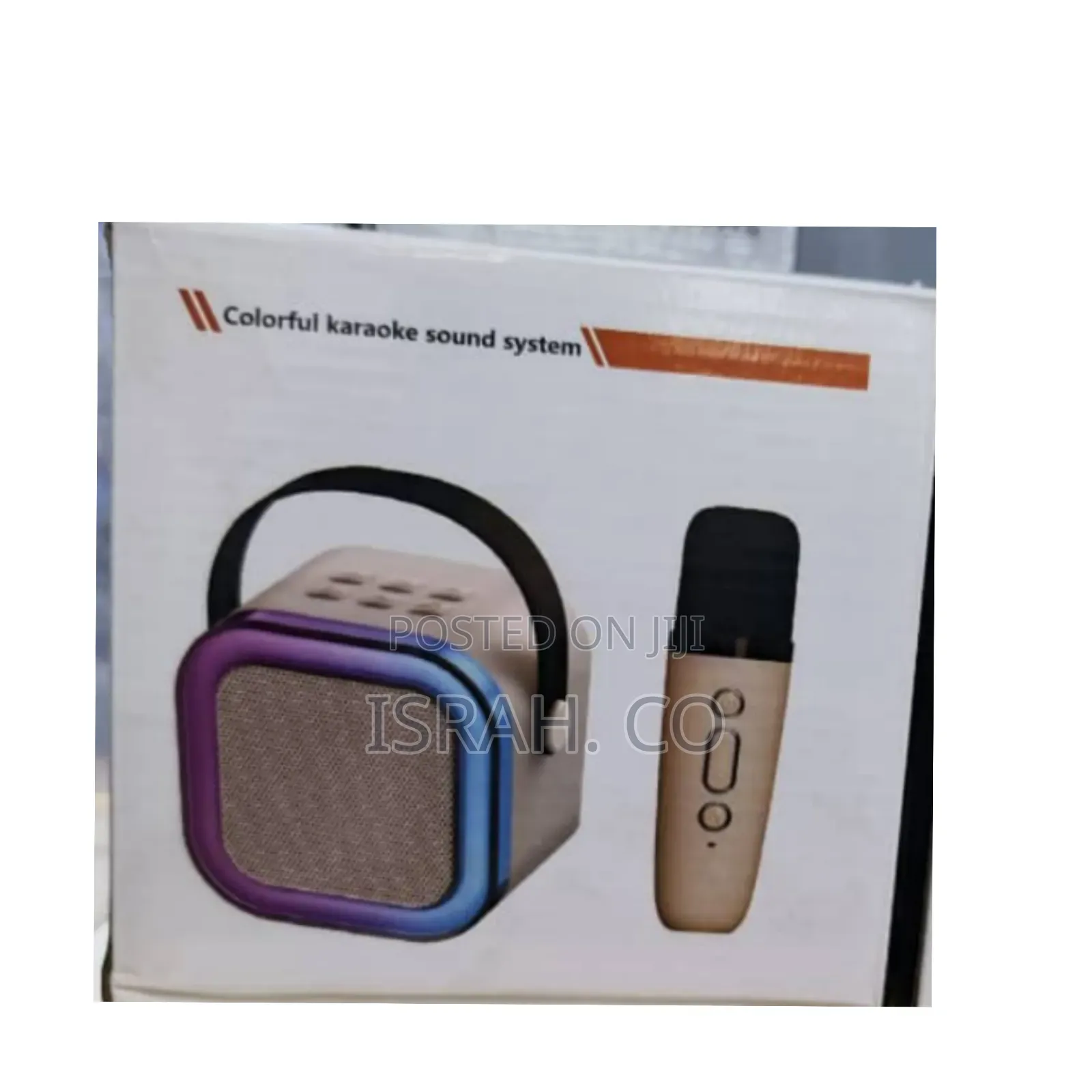 Bluetooth Speaker With Karaoke.