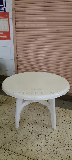 Photo - (1.1m) Plastic Table Plastic Table 6people
