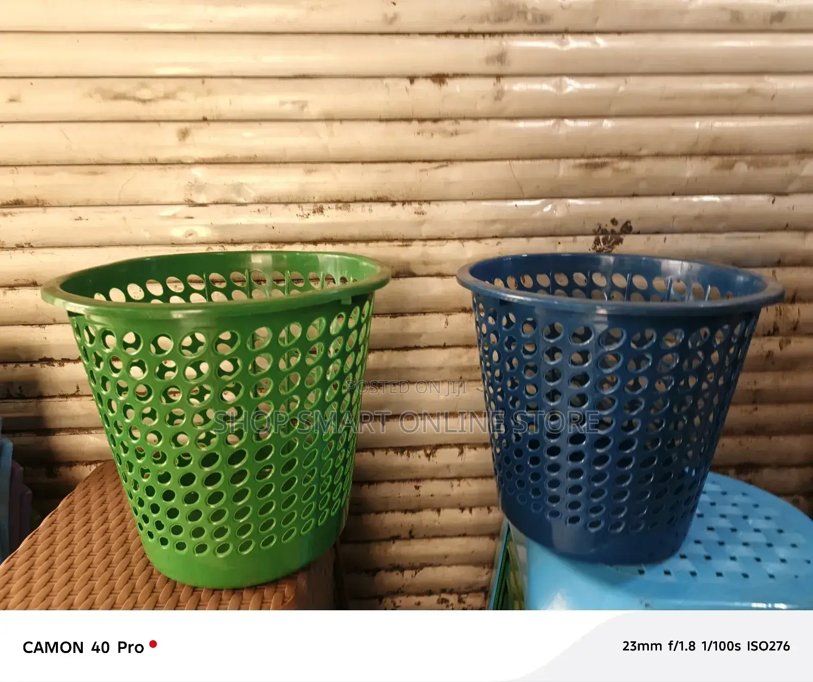 Plastic Dust Bins Open