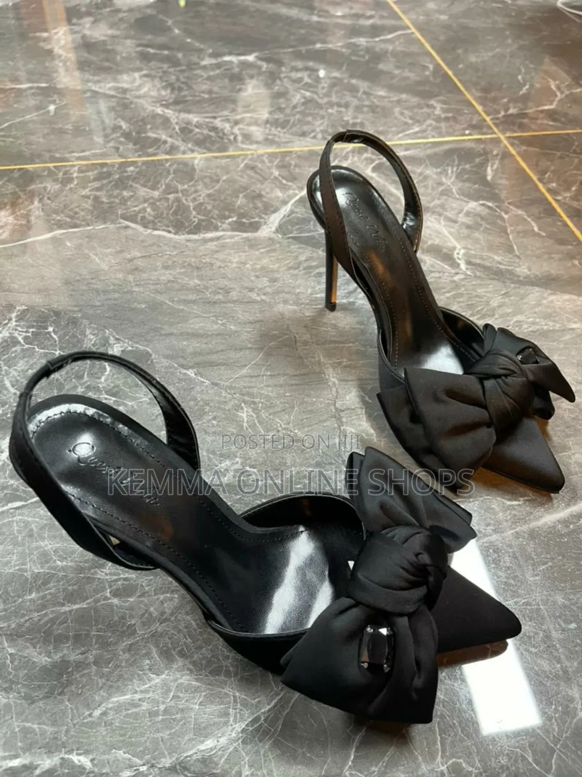Stiletto And Kitten Closed High Heel