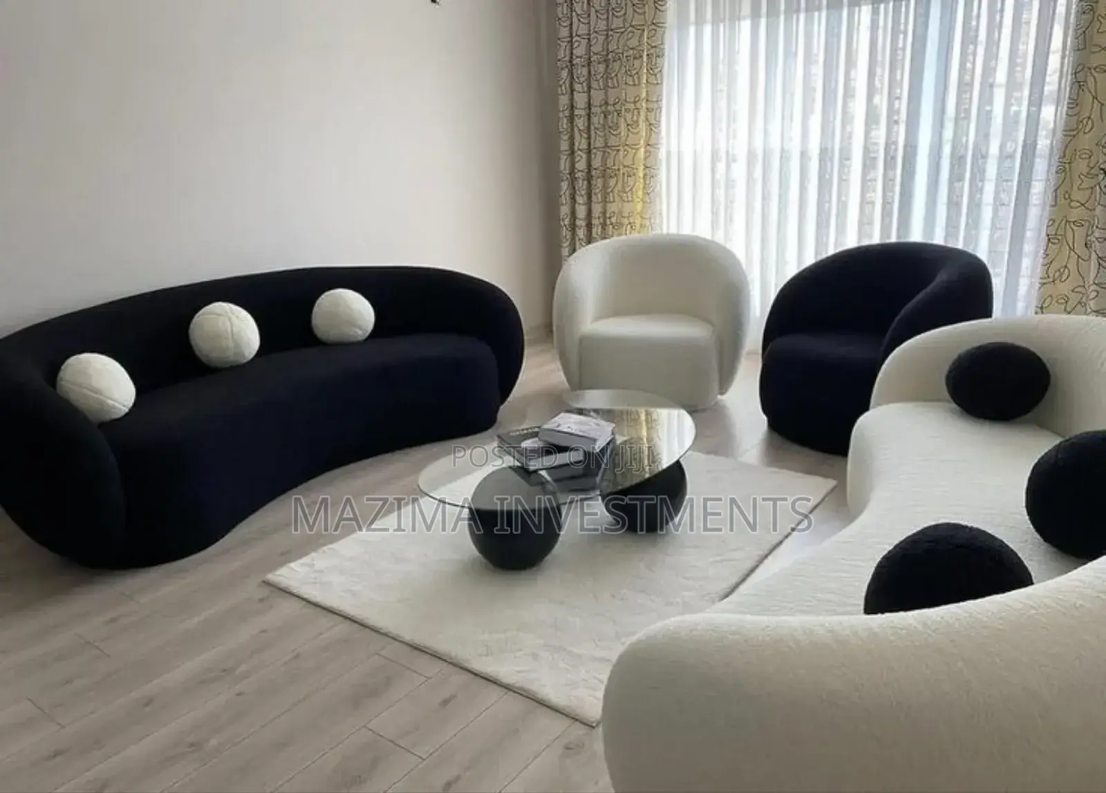 8 Seater Bean Shape Sofa Set