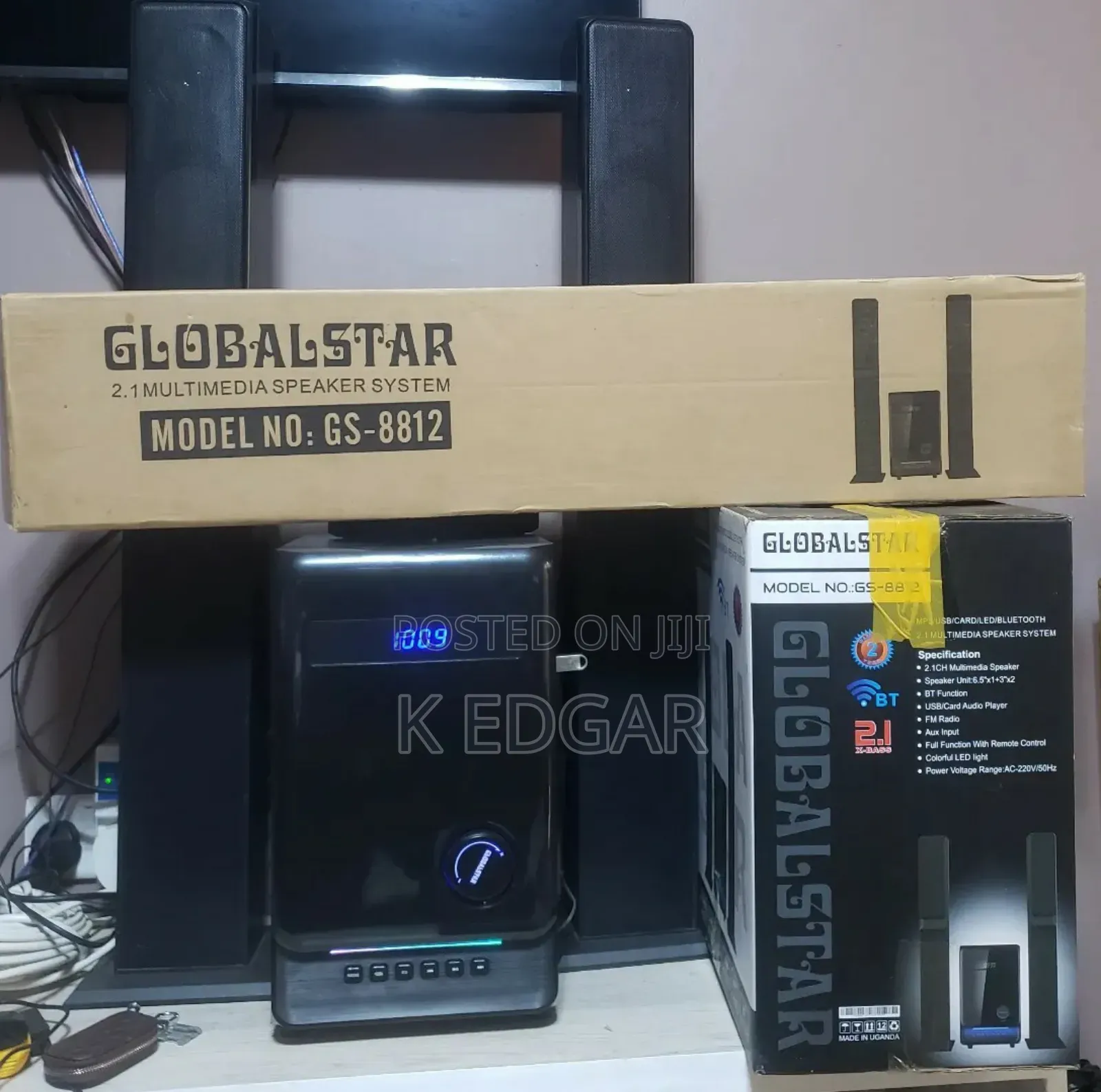 2.1 Channel Global-Star Multimedia Speaker System