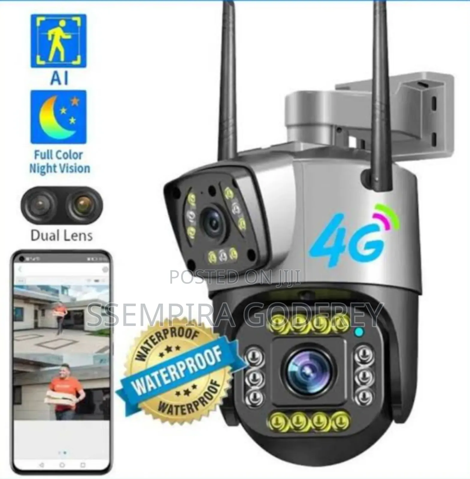 Hd1080 V380pro Smart Camera 4g Water Camera
