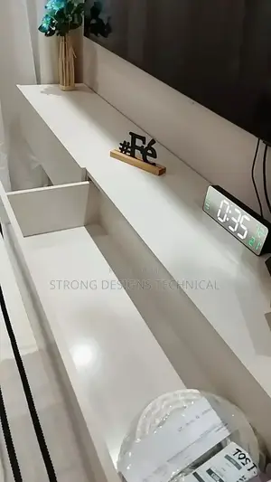 Simple Tv Wall Unit Modern Minimalist Setup.