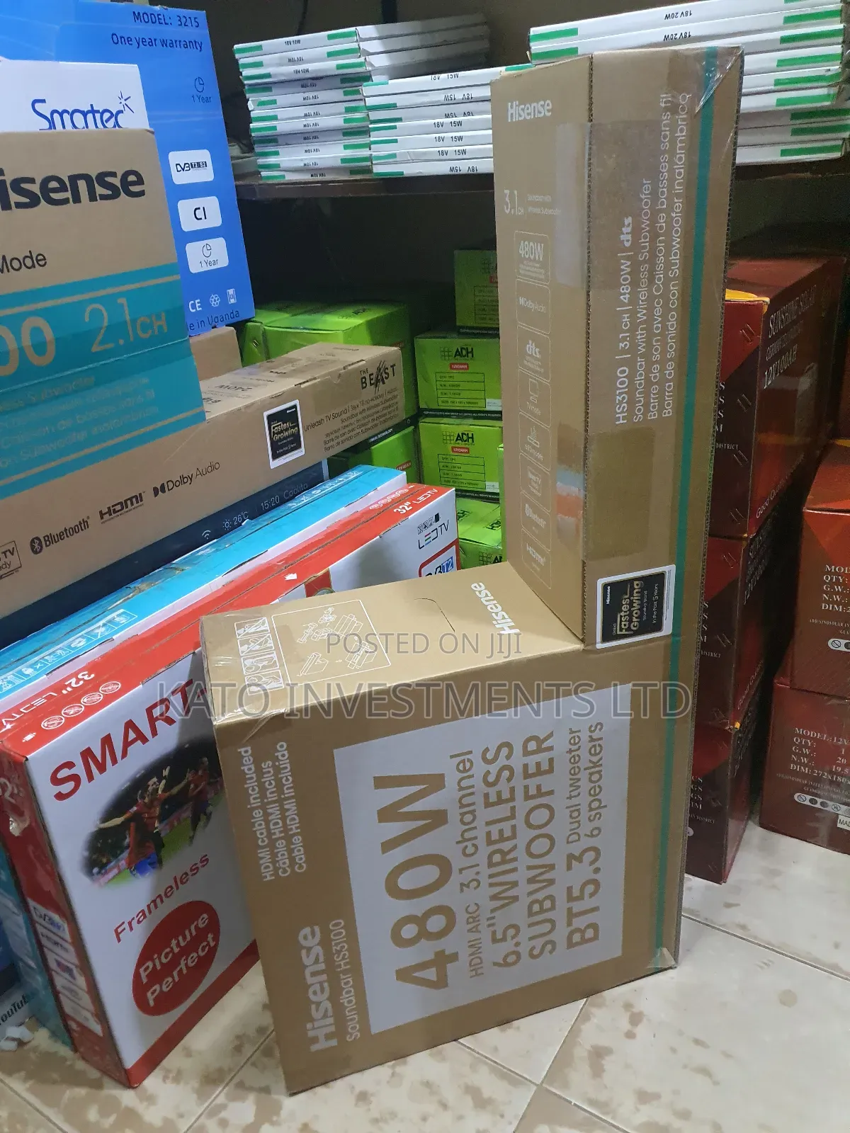 Hisense Soundbar Hs3100 480w