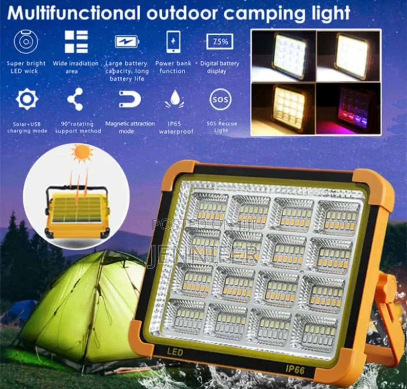 Multifunctional Outdoor Camping Led Light