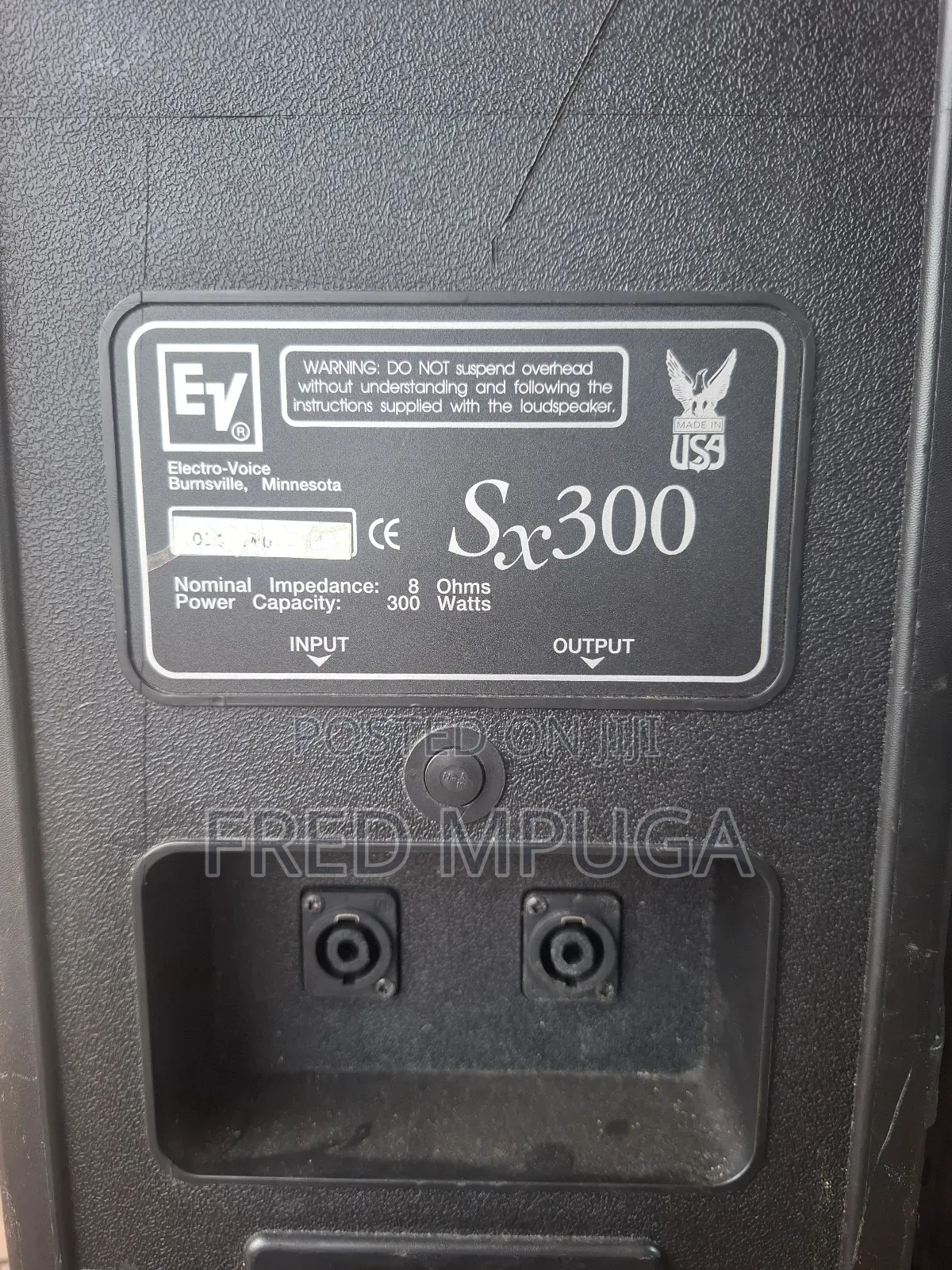Ev Speakers Sx300