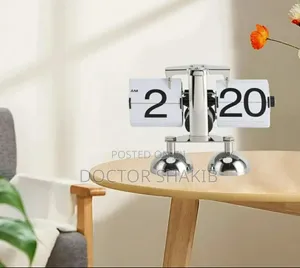 Unique Trisar Mechanical Flip Desk Clock