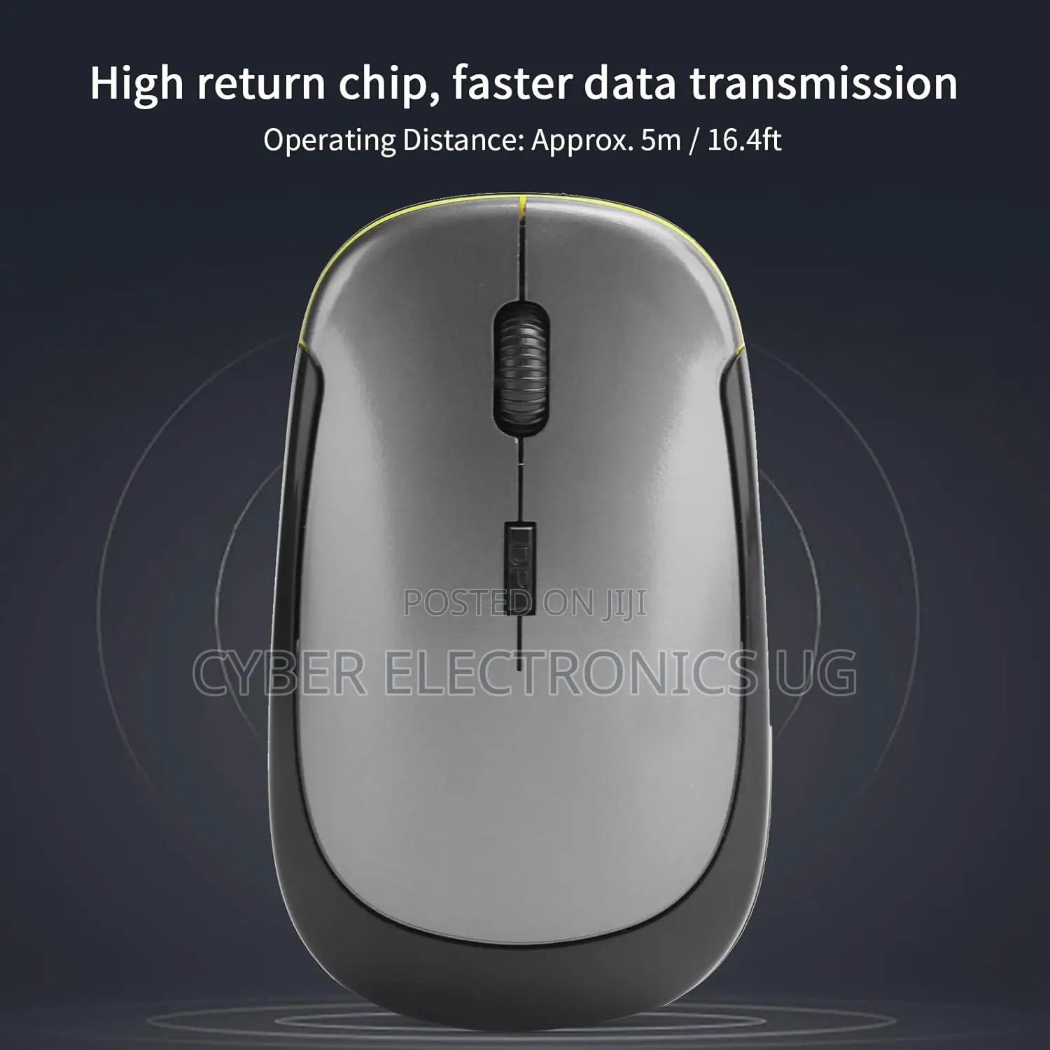 Wireless Mouse 2.4g Ergonomic Optical Mouse for Laptop, Pc
