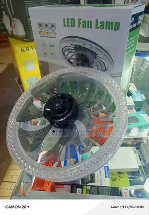 Led Fan Lamp. Ceiling Fan With Lights.