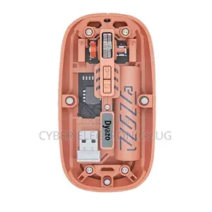 Transparent Bluetooth Wireless Mouse Rechargeable Unique Design