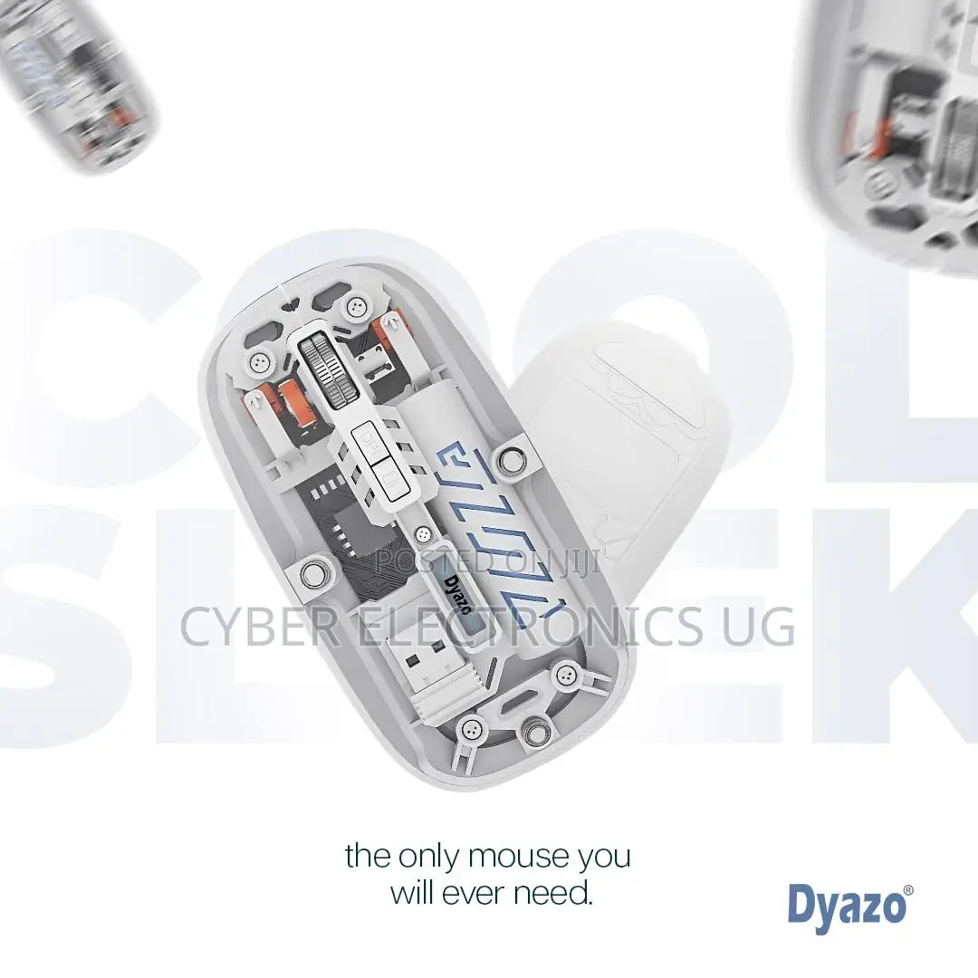 Transparent Bluetooth Wireless Mouse Rechargeable Unique Design