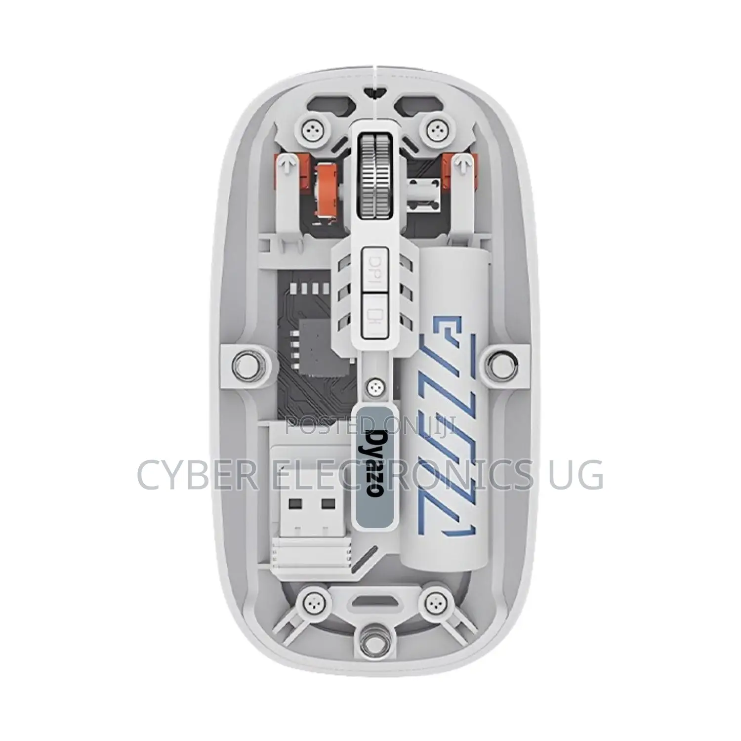 Transparent Bluetooth Wireless Mouse Rechargeable Unique Design