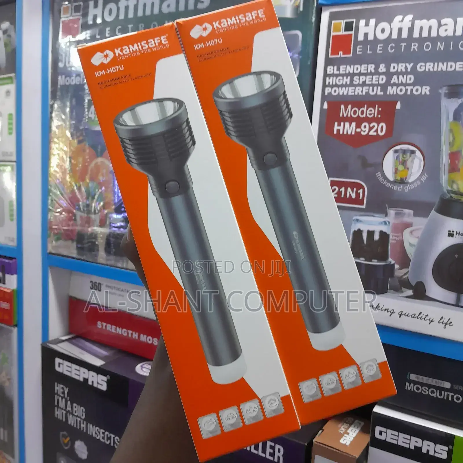 Kamisafe Rechargeable Led Torch