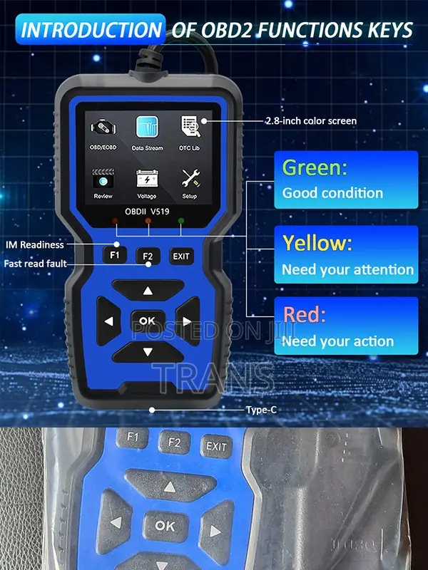 Diagnostic Tool for Cars That Check Engine Light Emissions