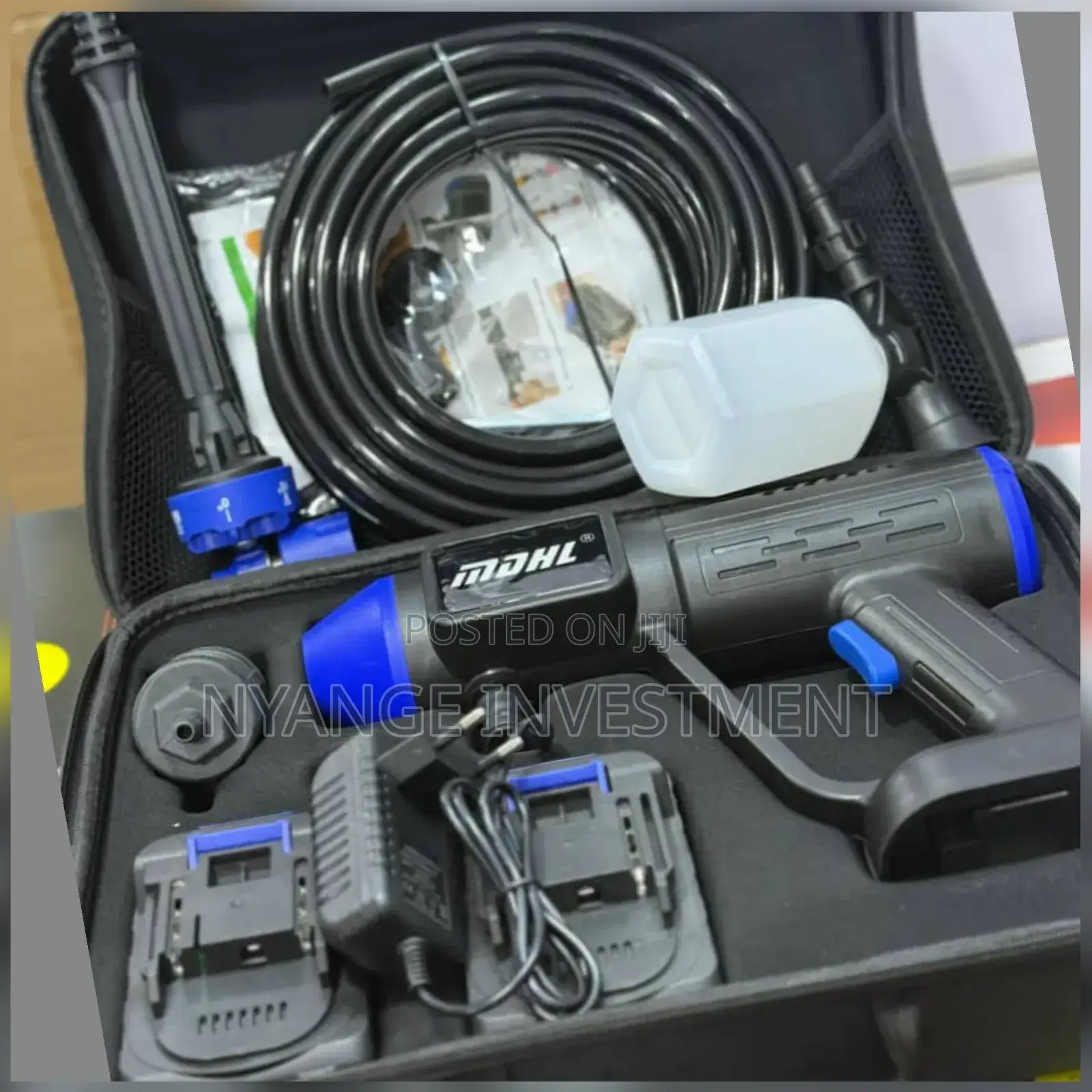 Mdhl High Quality Pressure Washer With Double Battery .
