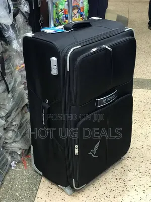 Kzngs Large Size Suitcase With Cloth Material, Five Wheels