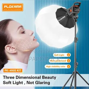 Plokama Pk400s Light With 2.8m Tripod Umbrella