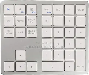 Bluetooth Laptop Rechargeable Wireless Numeric Keyboard for Use