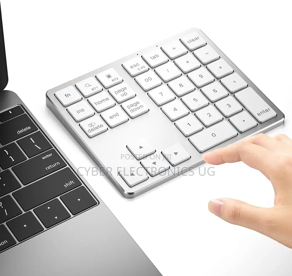 Bluetooth Laptop Rechargeable Wireless Numeric Keyboard for Use