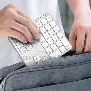 Bluetooth Laptop Rechargeable Wireless Numeric Keyboard for Use