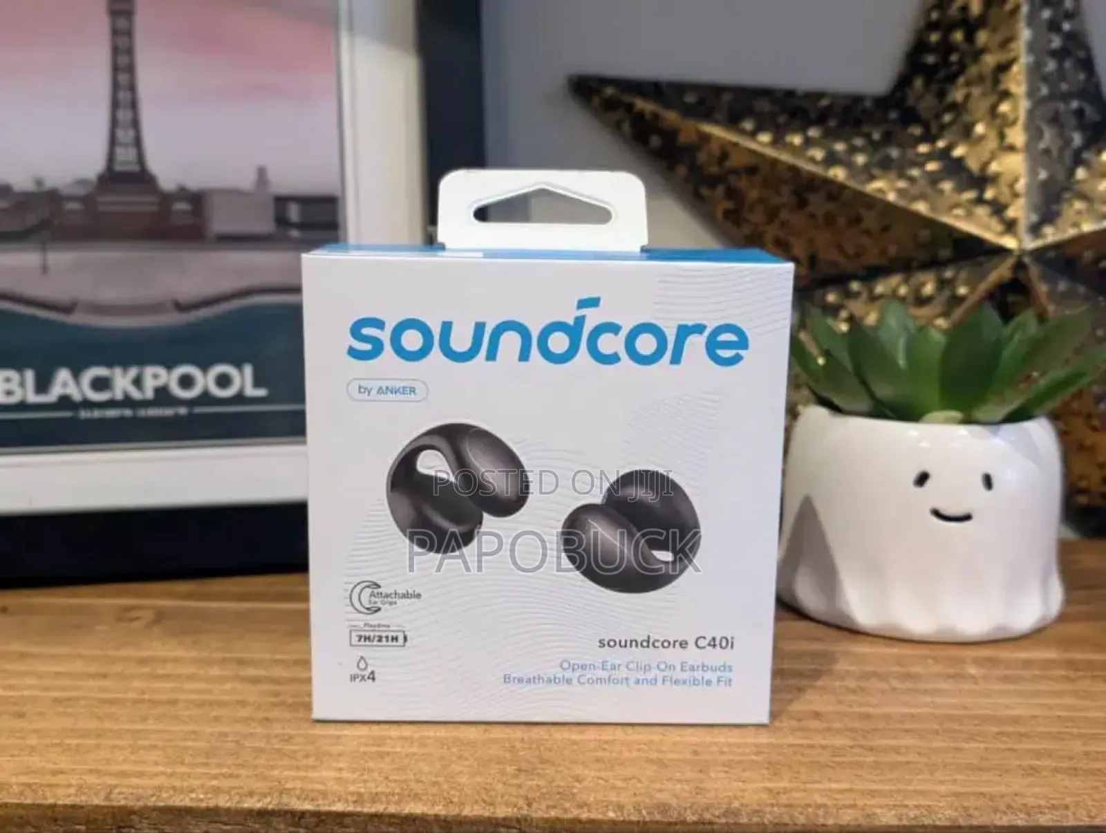 Soundcore C40i Open Ear Clip on Earbuds