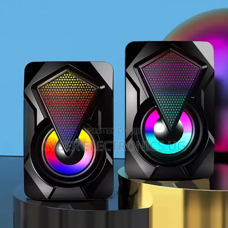 Multimedia Speaker With Aux Usb Powered And Volume Control