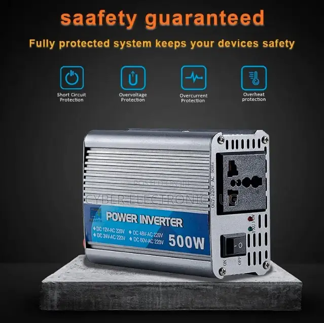 500w Solar Power Invertor Dc 12v to Ac 230v