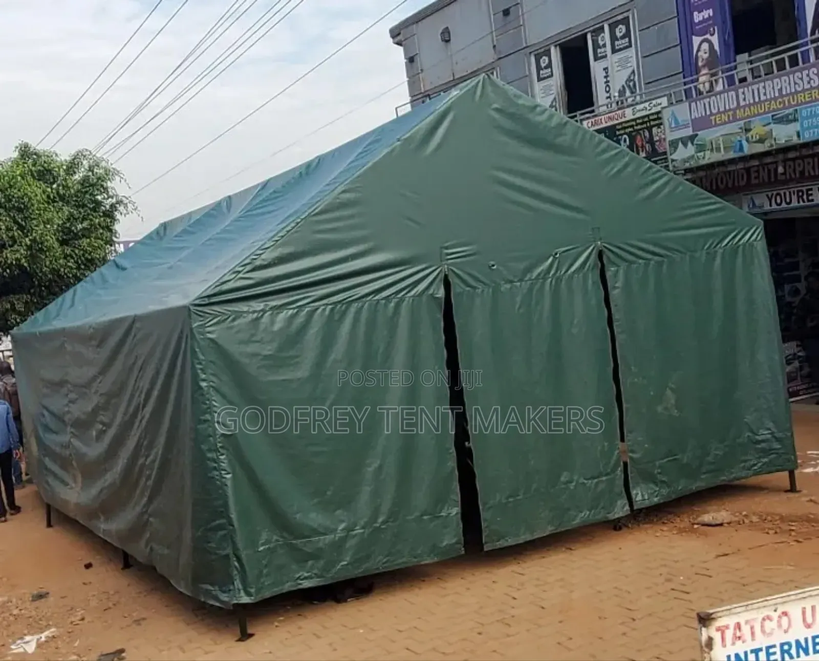 100seater Ordinary Tent (Church Tent) Covered All Sides