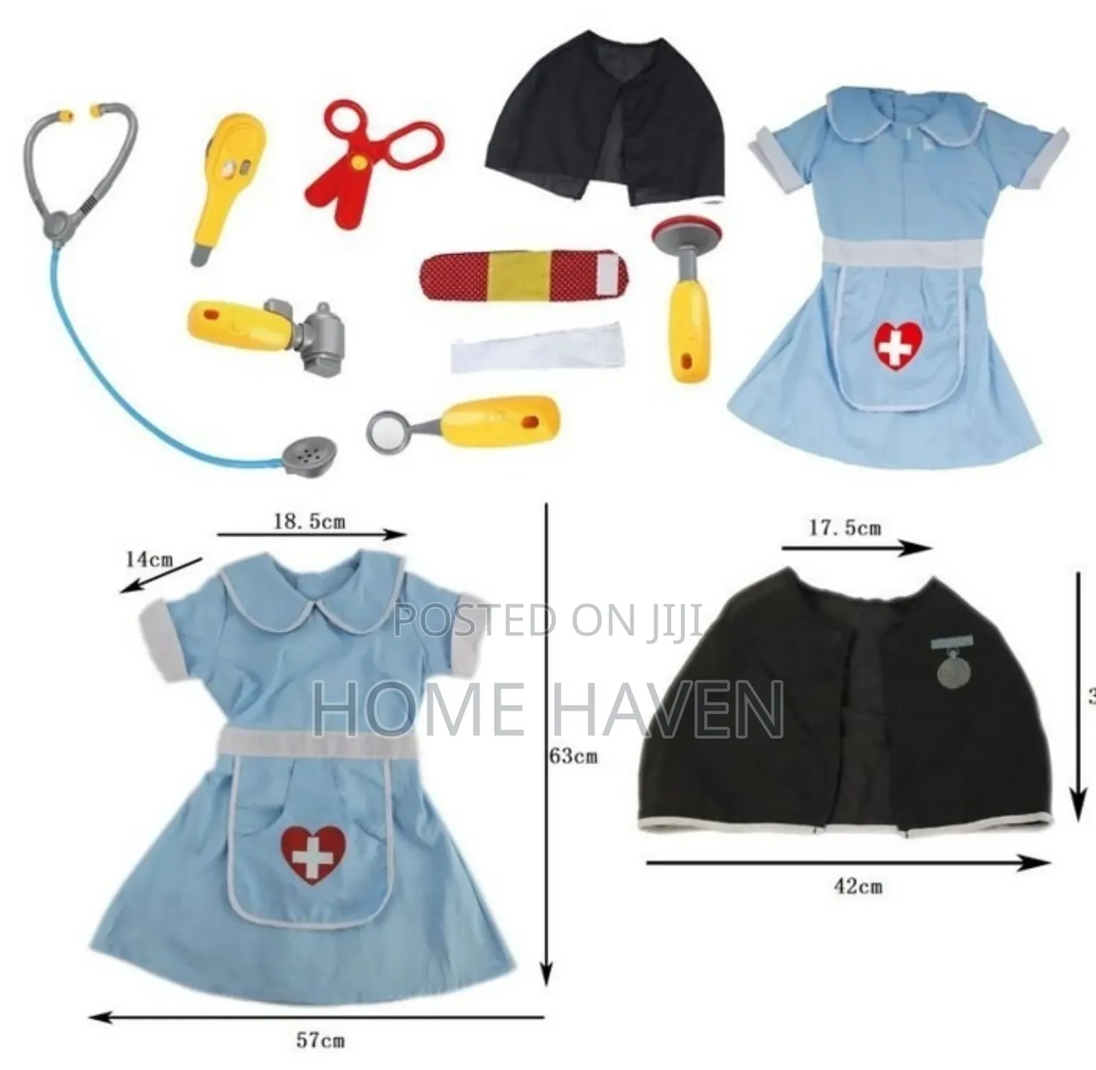Kid's Nurse Pretend Costume