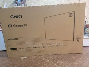 55 Inches Chiq Google Tv Smart With Inbuilt Free to Air Deco