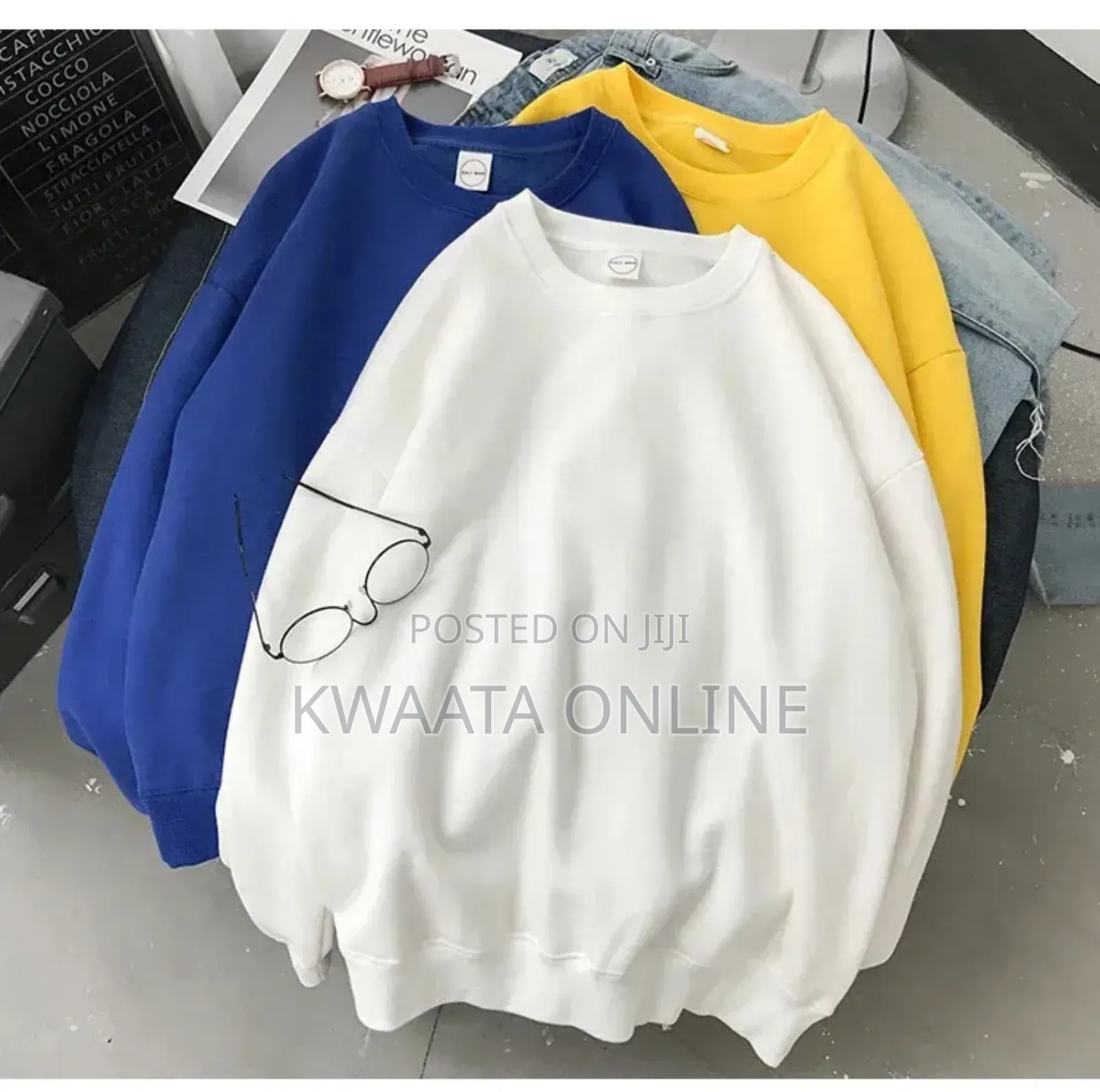 Soft Stretchy Crewneck Sweatshirt
