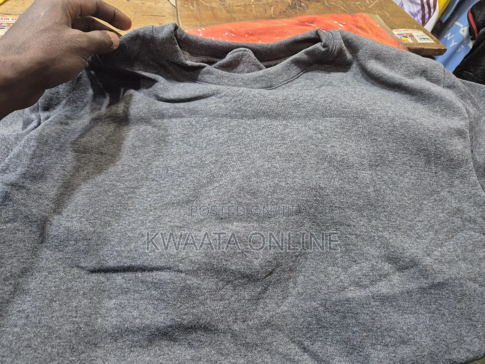 Soft Stretchy Crewneck Sweatshirt