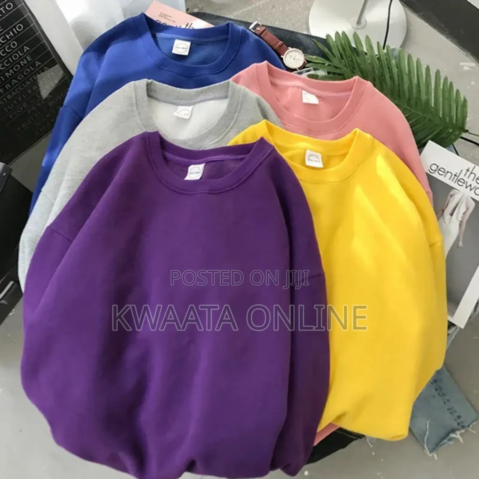 Soft Stretchy Crewneck Sweatshirt
