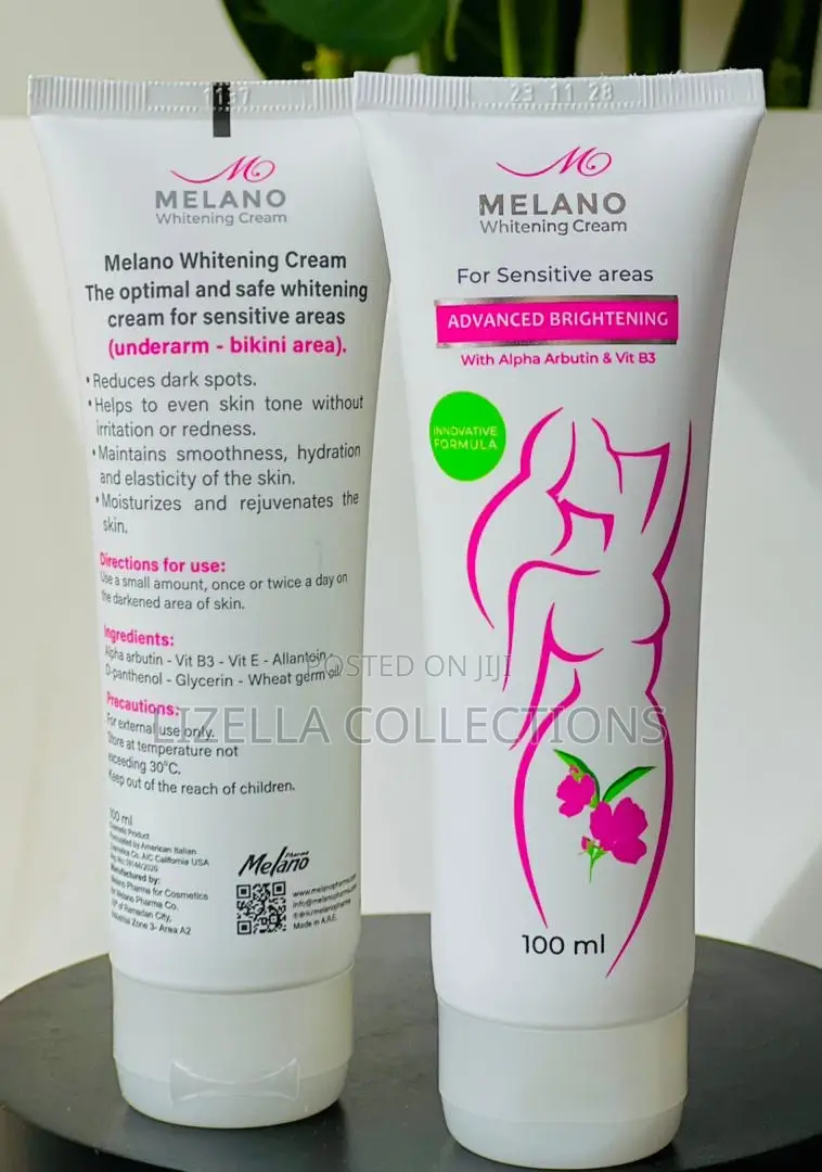 Melano Whitening Cream for Dark Underarm, Bikini Area)