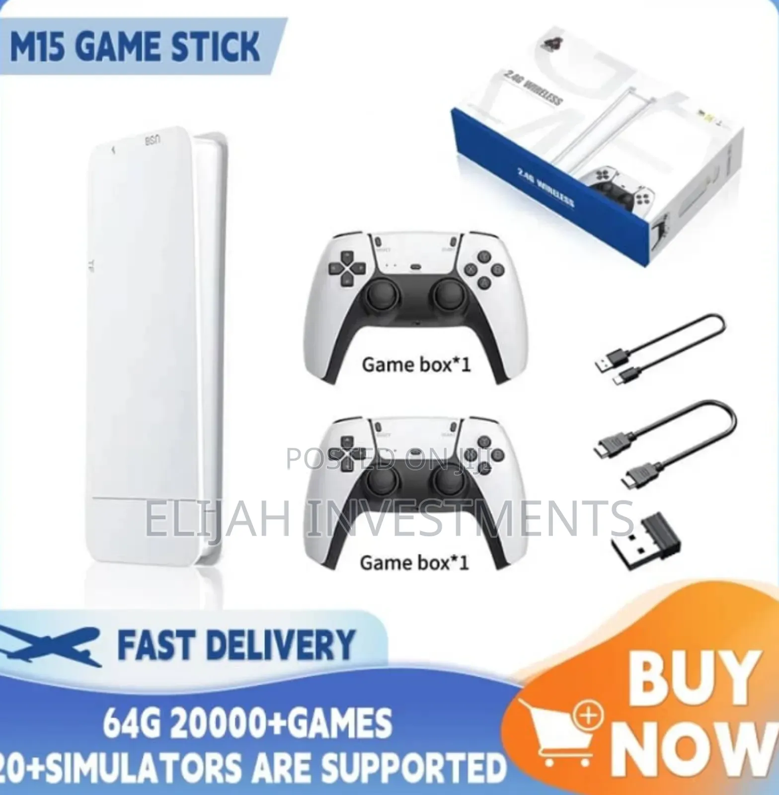 Classic Wireless Retro Game Console