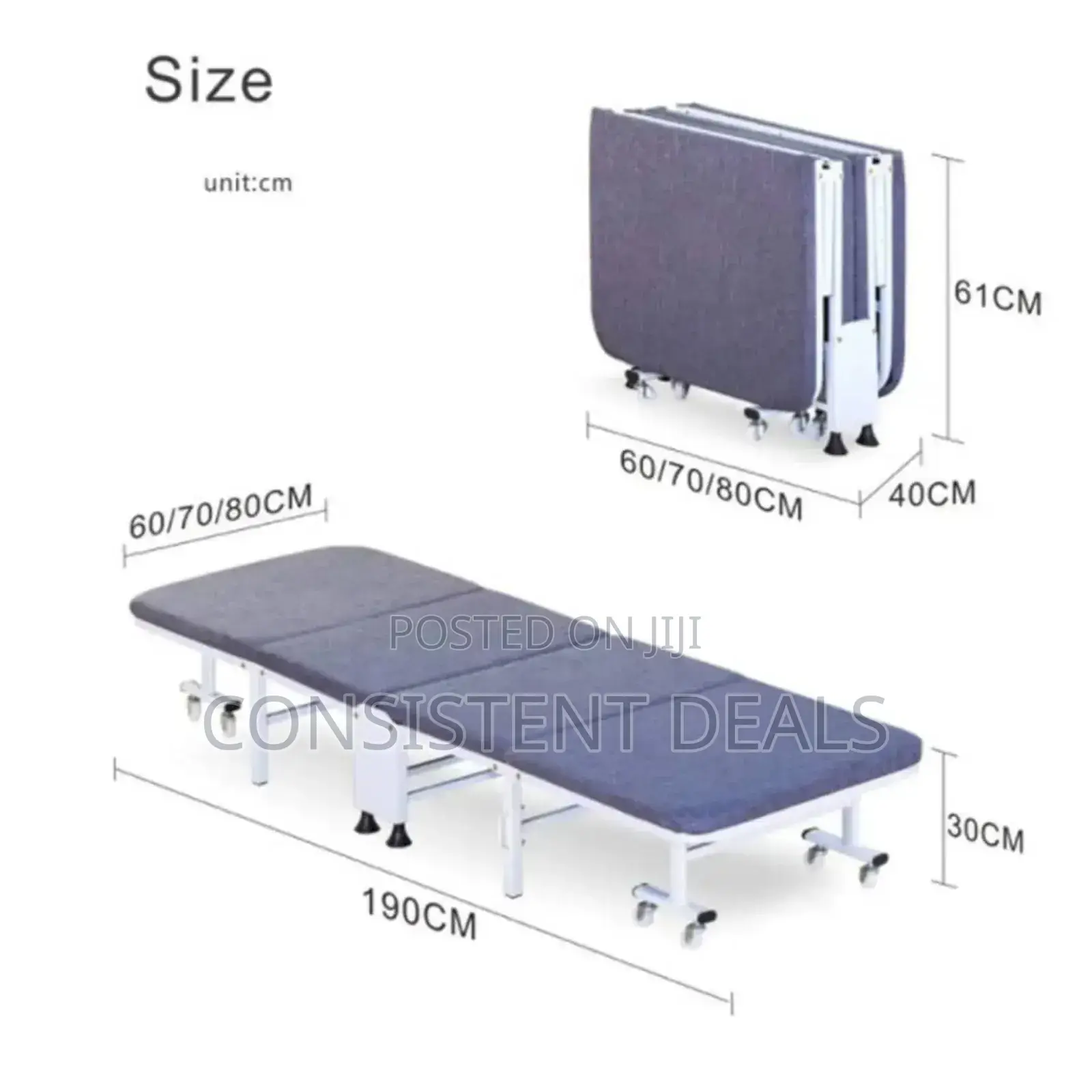 Foldable Guest Portable Bed