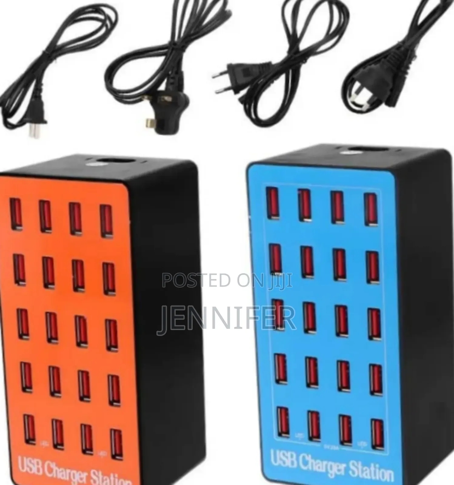 100w 20-Port Usb Hub Wall Charger Adapter Charging Station