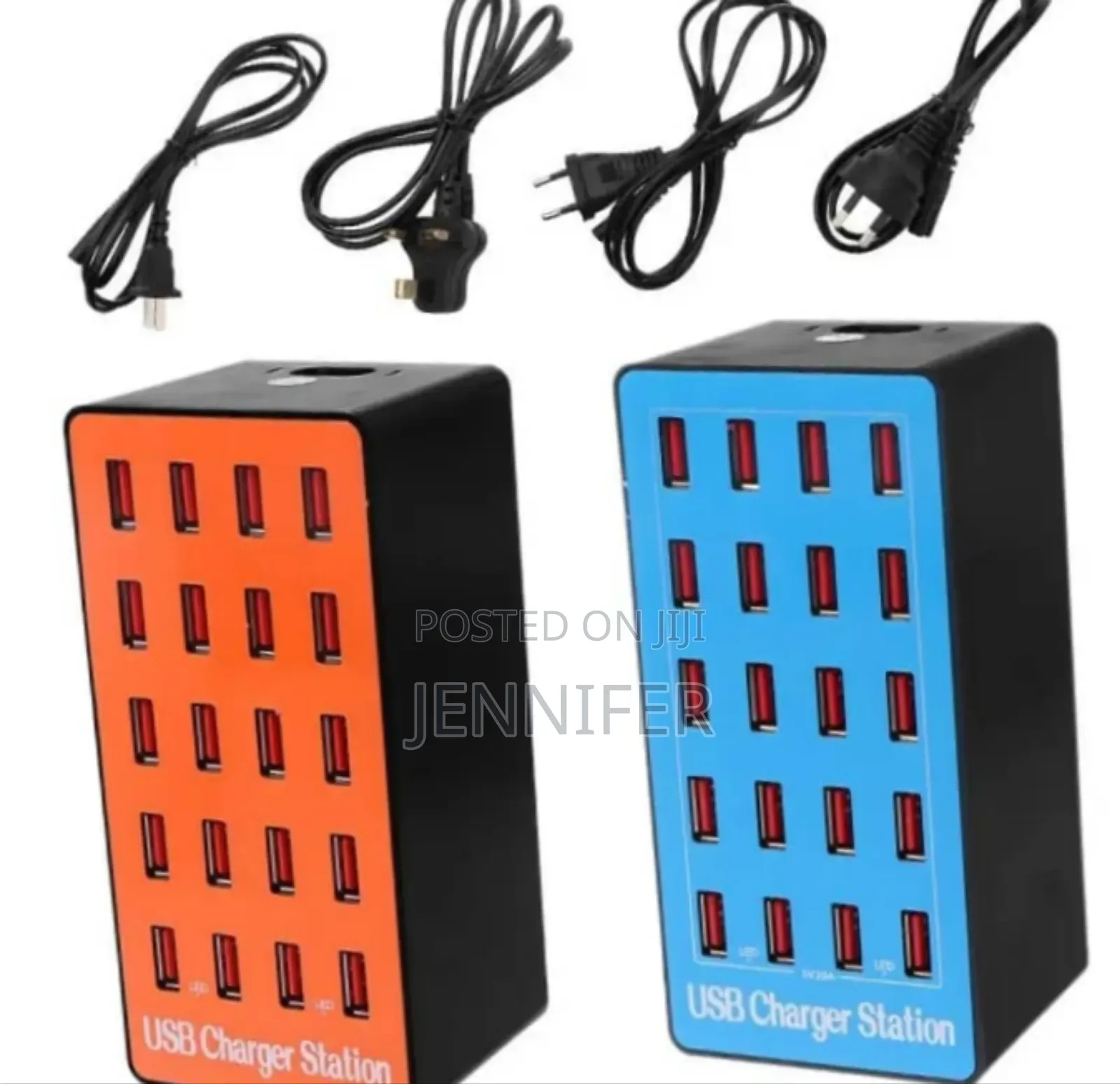100w 20-Port Usb Hub Wall Charger Adapter Charging Station