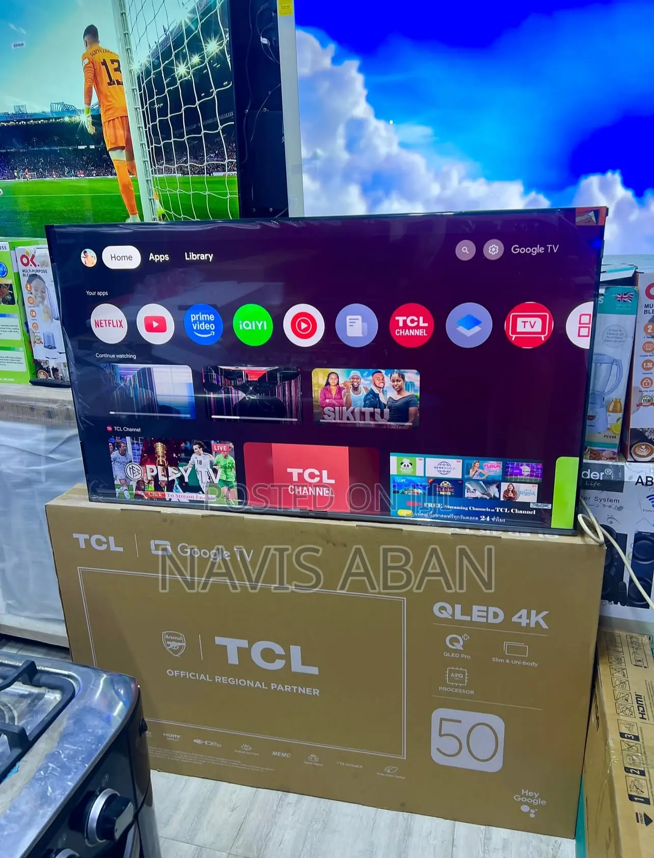 Tcl 50 Inches Qled Smart Tv 4k Hdr