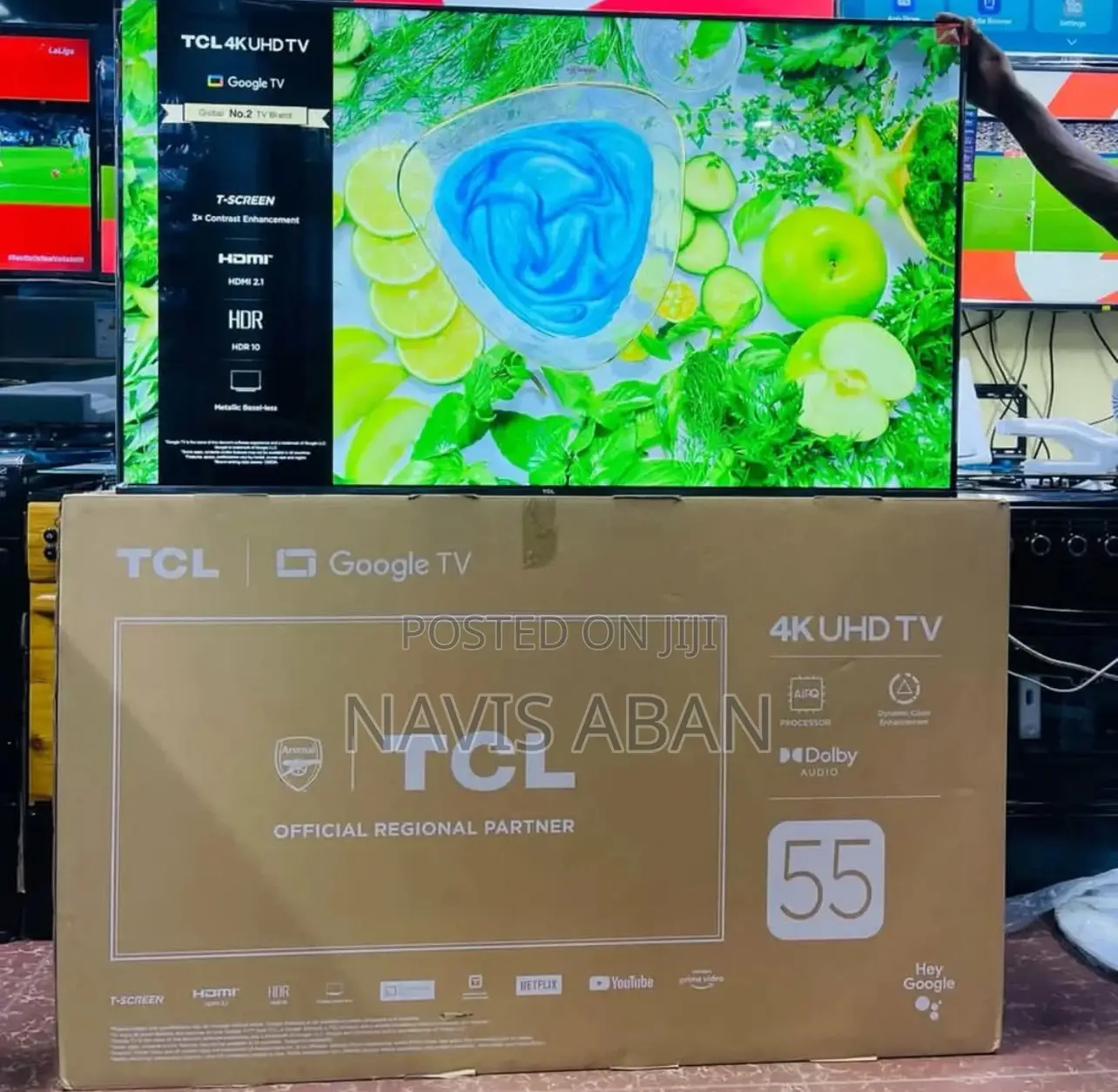 Tcl 55 Inches Smart Tv 4k Hdr