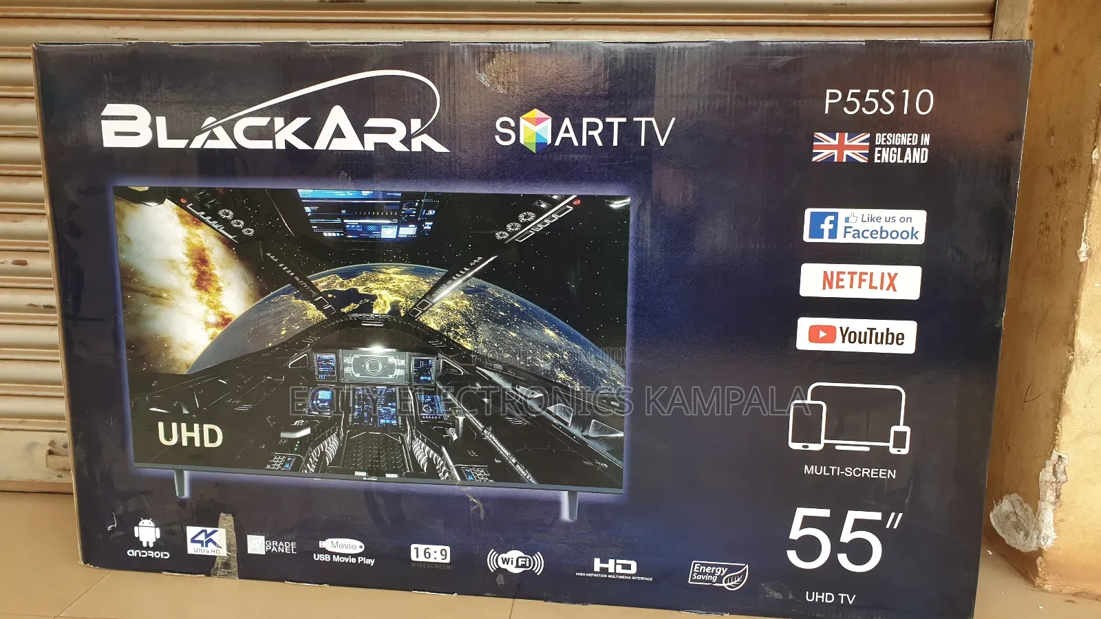 Its Blackark 55" Flat Screen