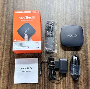 Photo - Mx10 Tv Hd Set-Top Box Tv Box Network Player Android
