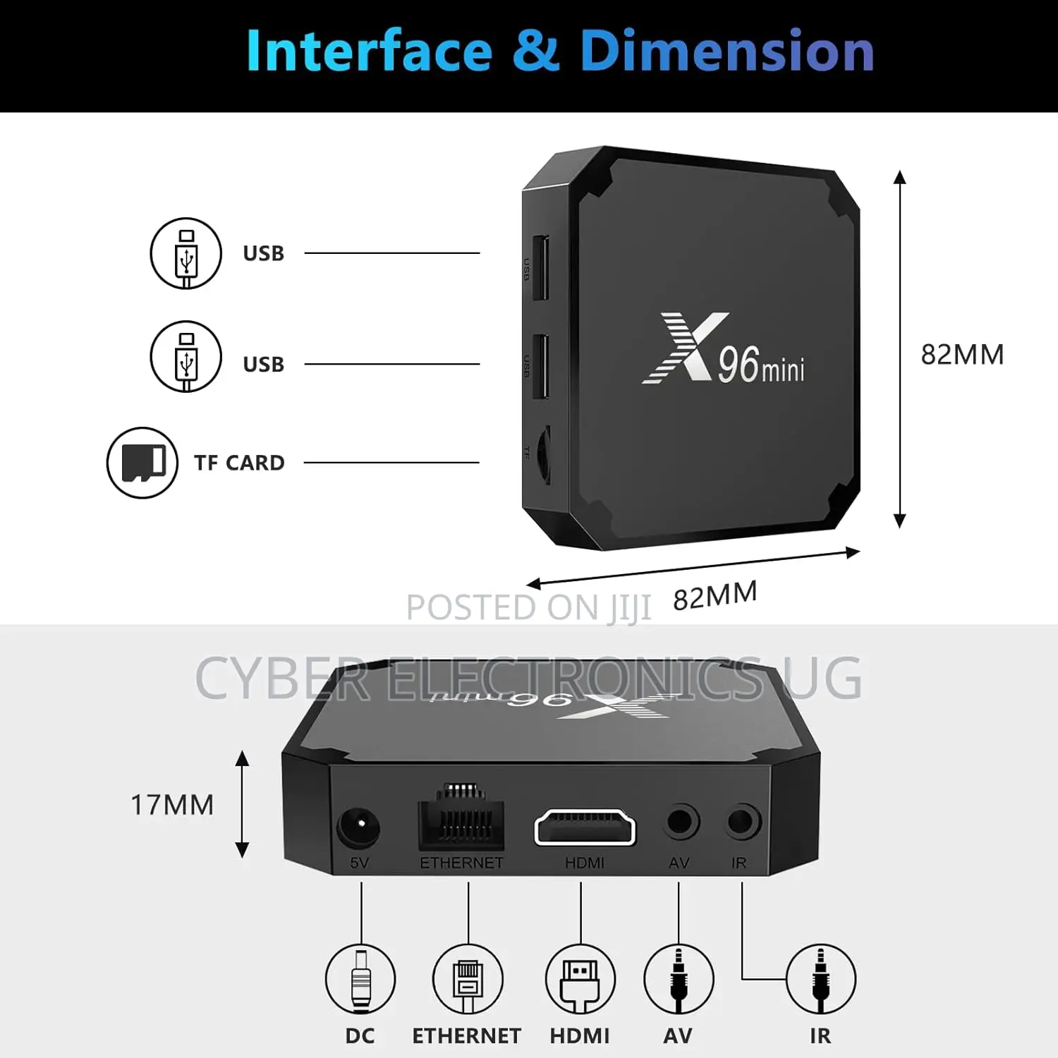 X96 Mini Smart Tv Box Android Wifi 1g8g/2g16g Wifi Hd