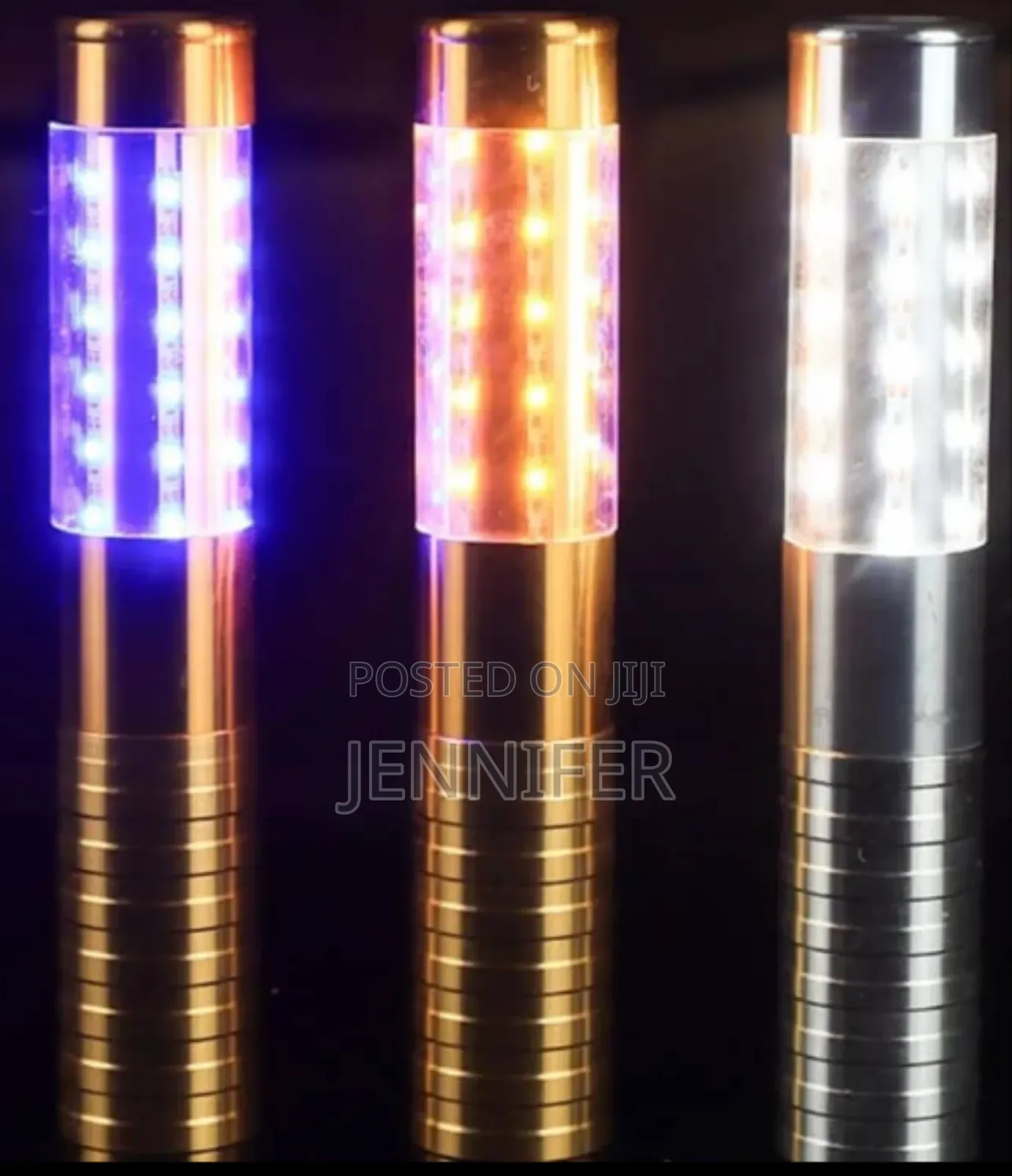 Rechargeable Led Champagne Wine Bottle Flashing Stick Light