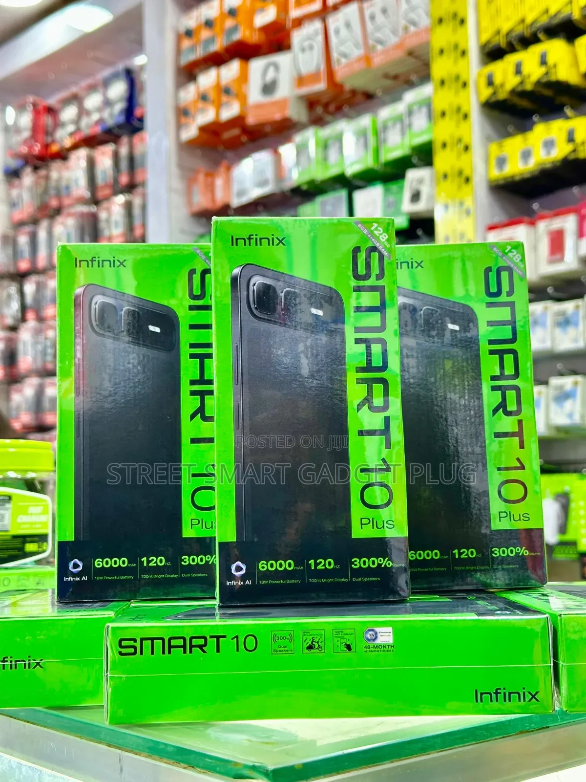 New Infinix Smart 10 Plus 128 GB Black