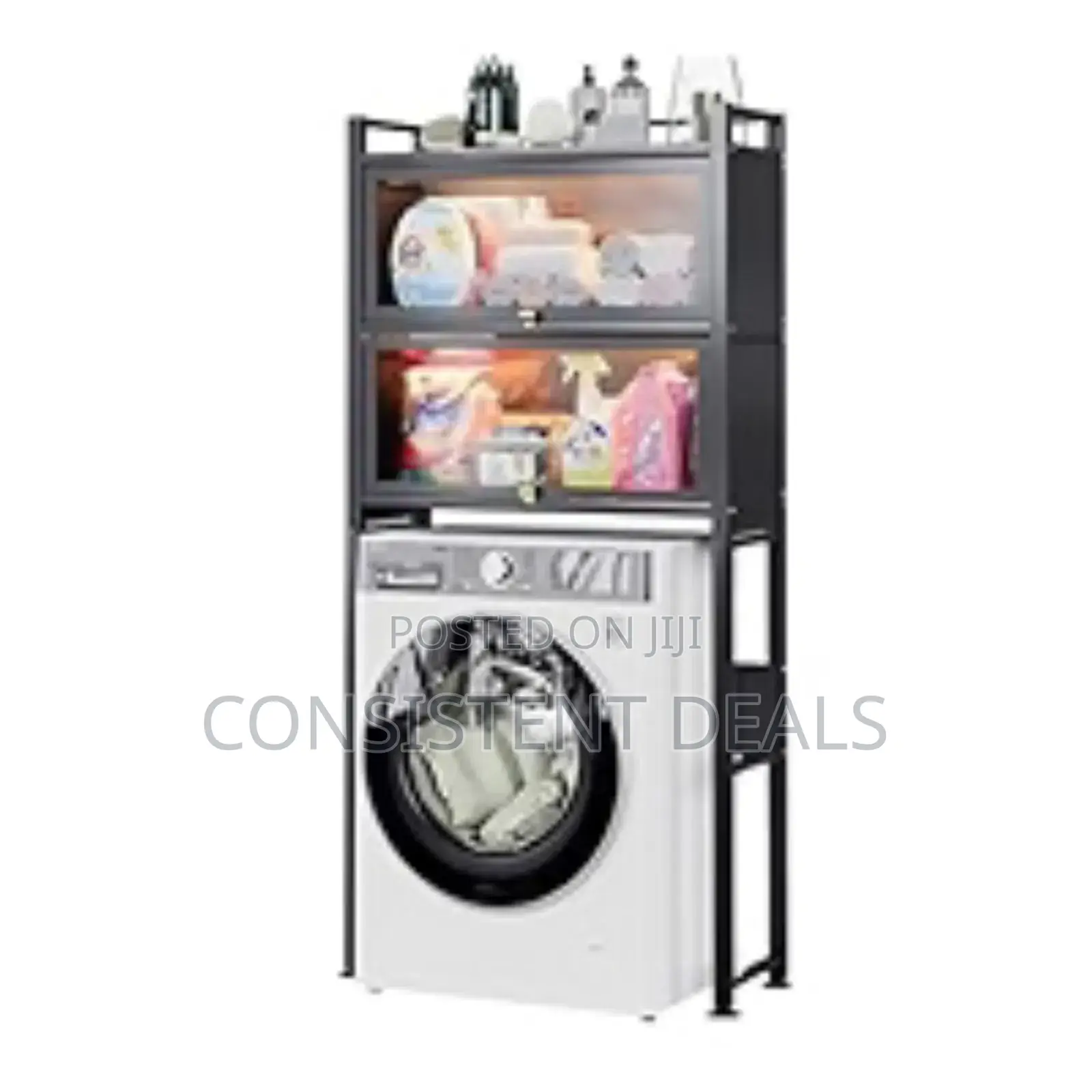 Over the Washing Machine Storage Rack